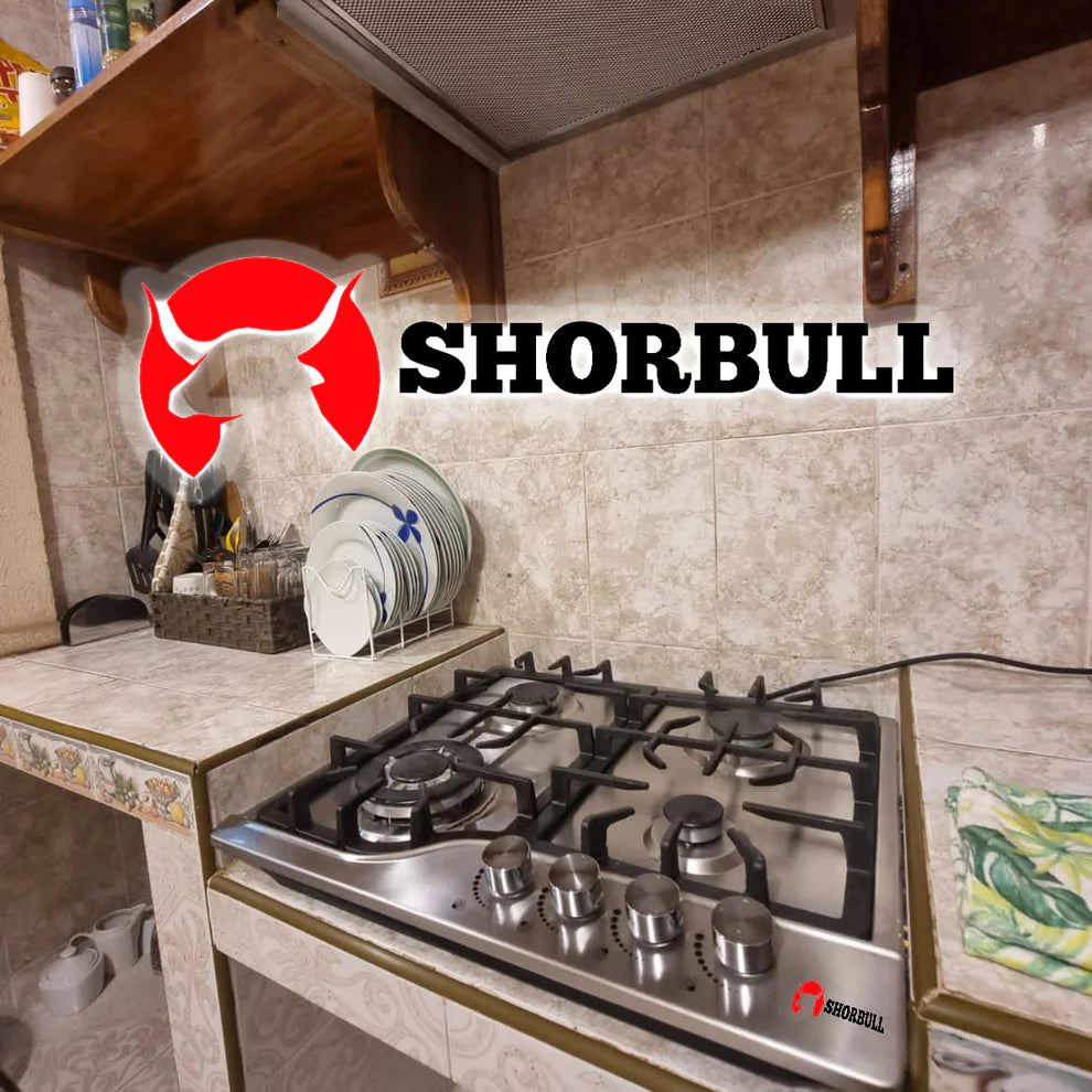🔥 Parrilla Estufa 4 Quemadores Shorbull