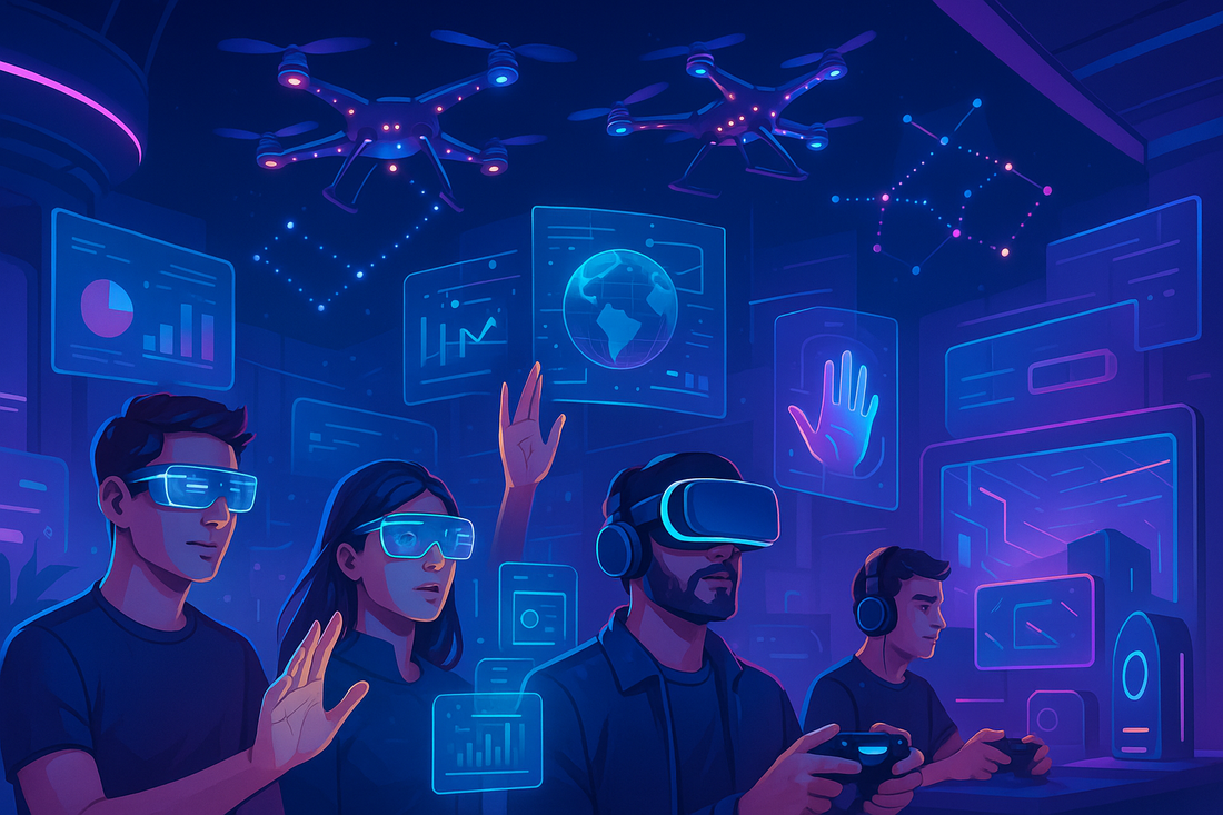 🚀 El futuro del entretenimiento: drones, lentes inteligentes y más