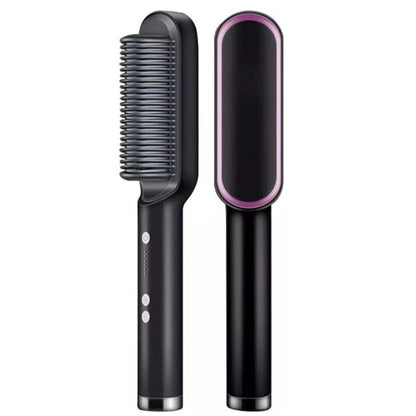 Cepillo Alisador Sedoso 3D by LESO – Alisado Rápido, Sin Frizz y Seguro