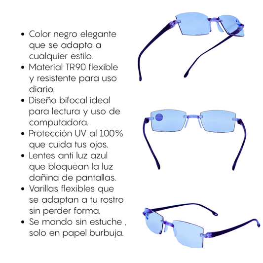 Lentes VistaMax TR90™ — Cuida tus Ojos de las Pantallas