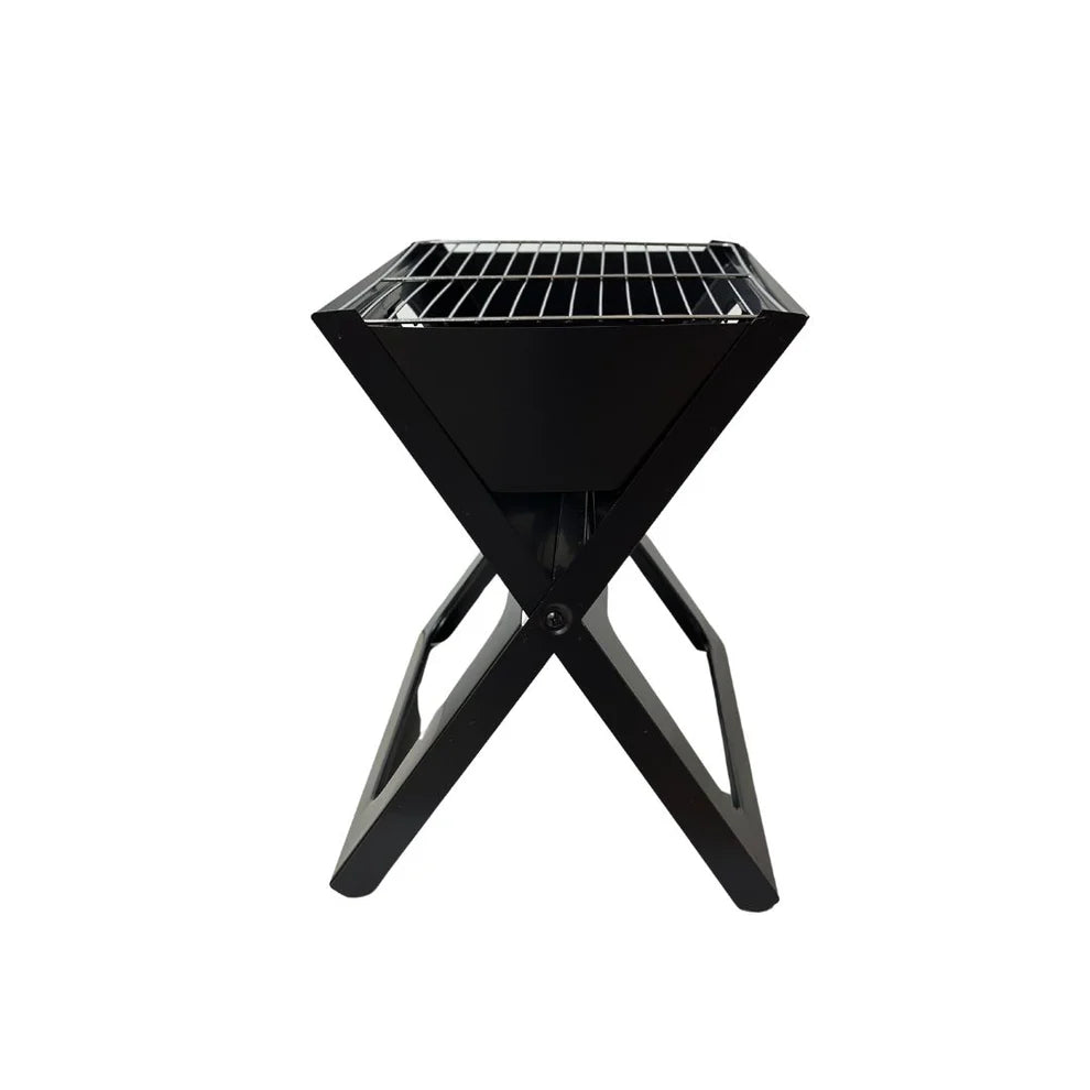 🔥Asador Portátil Plegable con Diseño Compacto y Transporte Fácil al Exterior