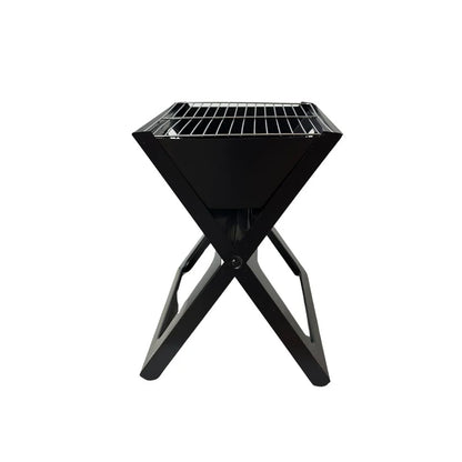 🔥Asador Portátil Plegable con Diseño Compacto y Transporte Fácil al Exterior