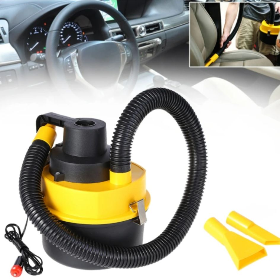 Aspiradora de Coche Multifuncional 3 en 1 | Potente, Compacta y Portátil