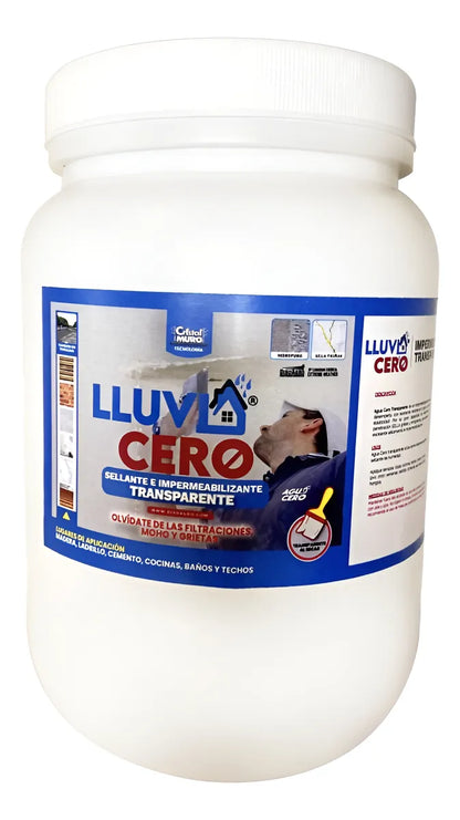 Lluvia Cero 1Lt – Impermeabilizante Transparente de Alto Desempeño