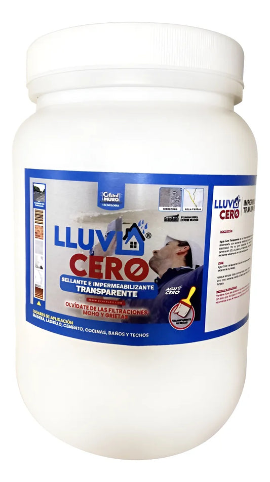 Lluvia Cero 1Lt – Impermeabilizante Transparente de Alto Desempeño