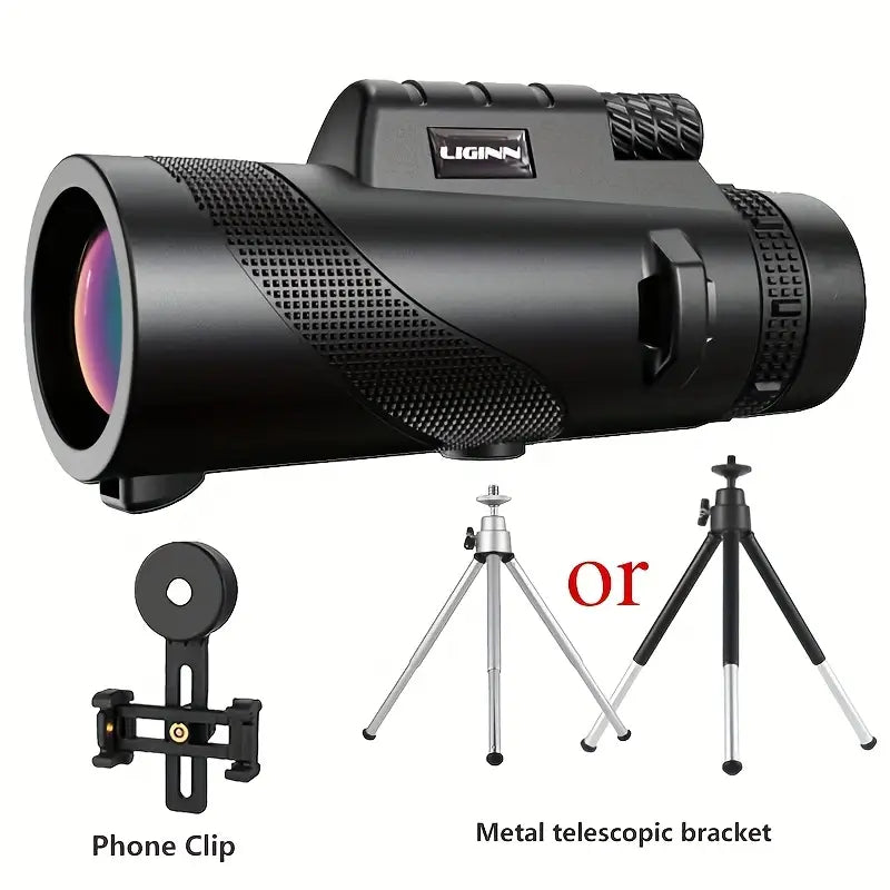 🔭 Lente Telescópico Universal 40x60 para Smartphone – Zoom 40X HD