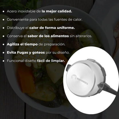🔥Olla Express Acero Inoxidable