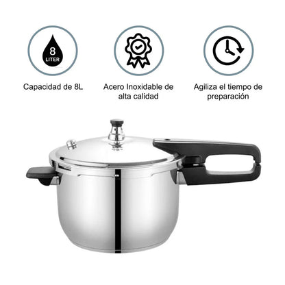 🔥Olla Express Acero Inoxidable