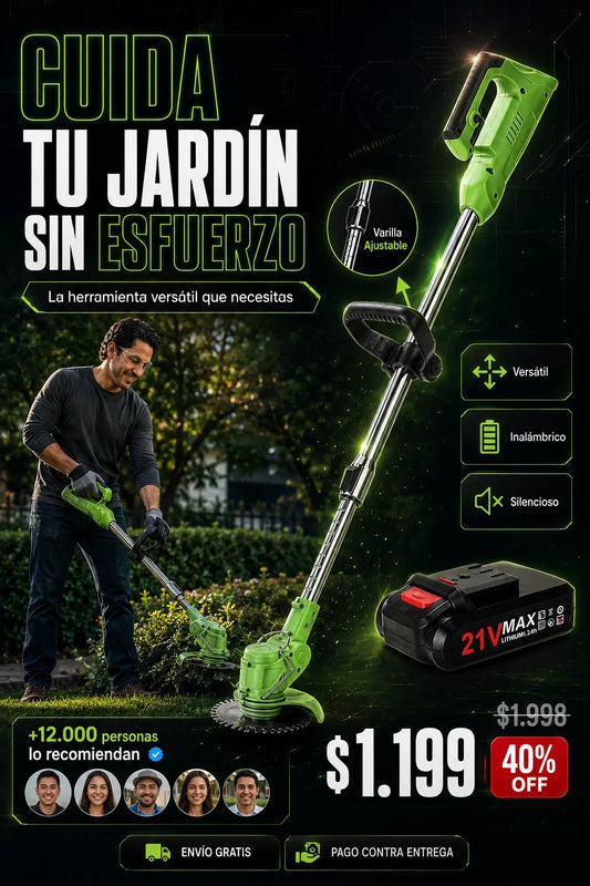 Podadora Inalámbrica 3 en 1
